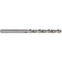Sealey DB050FG HSS fully ground drill bit, 5mm diameter, silver, spiral fluted design, pack of 10.