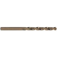 Sealey DB060CB HSS cobalt drill bit, 6mm diameter, metallic finish, pack of 10, fully ground design.
