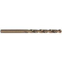 Sealey DB080CB HSS cobalt drill bit, 8mm diameter, metallic finish, spiral flutes, pack of 10.