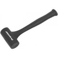 Black Sealey DBH630 dead blow hammer, 1.3Lb, with a textured handle and cylindrical head, featuring "Premier" branding.
