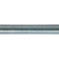 Sealey zinc plated threaded rod studding with uniform threads and metallic finish.