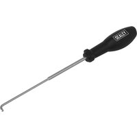 Sealey Door Lock Removal Tool with black ergonomic handle and long silver hook for VAG vehicles.