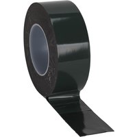 Black Sealey double sided adhesive foam tape roll with a partially unrolled section showing sticky surface.