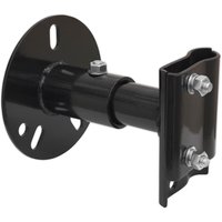 Black Sealey Farm Jack Wheel Mount Bracket with circular base, multiple holes, and adjustable bolts.