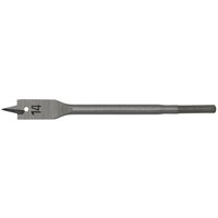 Sealey flat wood bit, 14mm diameter, 152mm length, silver with pointed tip and engraved size marking.