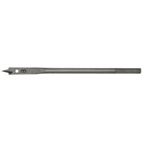 Sealey flat wood bit, 8mm diameter, 152mm length, silver steel with pointed tip and hex shank.