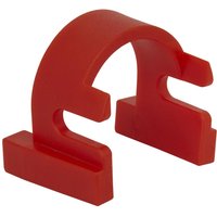 Red U-shaped Sealey heater hose disconnection tool with dual prongs for Ford vehicles.