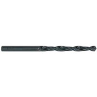 Sealey HSS-R Drill Bit, metallic gray, spiral fluted design, cylindrical shank, pointed tip for precision drilling.