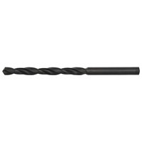 Black Sealey HSS2 twist drill bit, 2mm diameter, spiral flutes, pack of 2, designed for precision drilling.