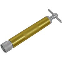 Sealey Hydraulic Cable Oiler with gold cylindrical body, silver nozzle, and T-shaped handle.