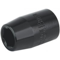 Black Sealey IS1213 impact socket, 13mm, 1/2in square drive, with engraved text on the side.