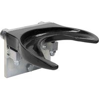 Black Sealey left-handed coil spring yoke with curved arms and metal base for RE3000 compressor.