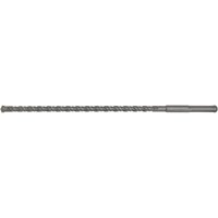 Sealey MAX18X540 SDS Max drill bit, 18mm diameter, 540mm length, silver with spiral fluting and cylindrical shank.