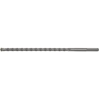 Sealey MAX19X540 SDS Max drill bit, silver, 19mm diameter, long spiral flutes, cylindrical shank.