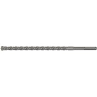 Sealey MAX24X520 SDS Max drill bit, 24mm diameter, 520mm length, silver, spiral fluting, hexagonal shank.