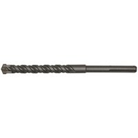 Sealey SDS Max drill bit, 26mm diameter, 340mm length, with spiral fluting and a pointed tip, in metallic grey.