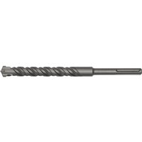 Sealey MAX30X370 SDS Max drill bit, 30mm diameter, 370mm length, with spiral fluting and pointed tip, in metallic gray.
