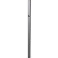 Gray Sealey modular upright connector double, slim rectangular metal bar with pre-drilled holes for assembly.