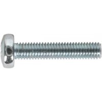 Sealey MSP525 machine screw, M5 x 25mm, pan head, Pozi drive, zinc finish, pack of 50.