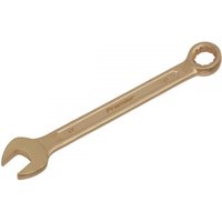Bronze Sealey 12mm combination spanner with open-end and ring-end design, non-sparking finish.