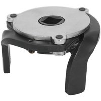 Sealey Oil Filter Claw Wrench with 3/8" square drive, silver top plate, and three black adjustable claws.