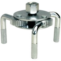 Sealey Oil Filter Wrench Claw Type with three adjustable silver metal arms and central hexagonal nut.