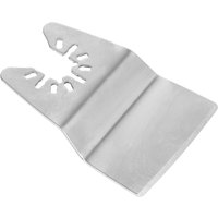 Sealey OIS oscillating multi tool stainless steel scraper with flat, wide blade and notched attachment end