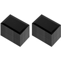 Black Sealey plastic filler spreaders, rectangular shape, pack of 100, stacked in two neat piles.