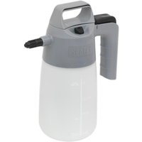 Gray and white Sealey Premier Viton HC pressure sprayer with ergonomic handle and black nozzle.