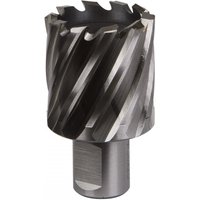 Sealey RBHSS36S Rotabor Cutter, silver with spiral flutes, 36mm diameter, 25mm cut depth, cylindrical shank.