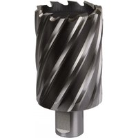 Sealey RBHSS44L Rotabor Cutter, silver cylindrical design, spiral flutes, 44mm diameter, 50mm cut depth.