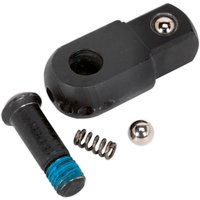 Black Sealey knuckle joint with cylindrical bolt, spring, and metal ball for AK7303 breaker bar.