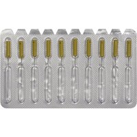 "Pack of Sealey replacement needles for MK78 pen, featuring eight gold-tipped needles in a transparent blister pack"