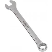 Silver Sealey combination spanner 15mm with open and ring ends, engraved with "Siegen" on the handle.