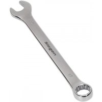 Silver Sealey 17mm combination spanner with open-end and ring-end, engraved with "Siegen" on the handle.