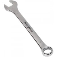 Silver Sealey 24mm combination spanner with open-ended and ring sides, engraved brand name on handle.