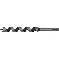 Sealey SDS Plus auger wood drill, 20mm diameter, 235mm length, spiral design, black and silver finish.
