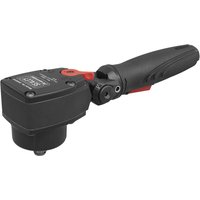 Black Sealey air impact wrench with red accents, compact design, ergonomic handle, and 1/2" drive.