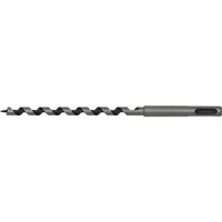 Sealey SDS Plus auger wood drill, 8mm diameter, 200mm length, spiral flutes, silver shaft with black tip.