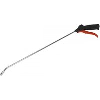 Sealey air blow gun with long silver nozzle, black handle, red trigger, and 1/4in BSP air inlet.