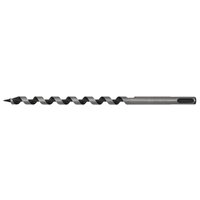 Sealey SDS Plus wood auger drill bit, silver with a spiral fluted design and pointed tip.