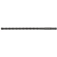 Sealey SDS Plus drill bit, 10mm diameter, 260mm length, silver with spiral fluting and cylindrical shank.