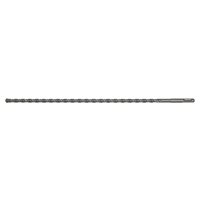 Sealey SDS Plus drill bit, 10mm diameter, 450mm length, silver steel with spiral fluting for masonry drilling.