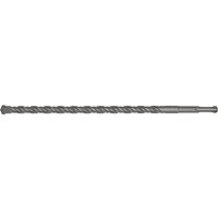 Sealey SDS Plus drill bit, 14mm diameter, 310mm length, silver steel with spiral fluting for masonry drilling.