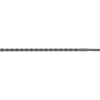 Sealey SDS Plus drill bit, 450mm long, 14mm diameter, with spiral fluting and a silver metallic finish.