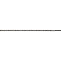 Sealey SDS Plus drill bit, 16mm diameter, 600mm length, silver with spiral fluting for masonry drilling.