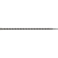 Sealey SDS Plus drill bit, 20mm diameter, 600mm length, silver, spiral fluting, cylindrical shank.