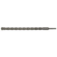 Sealey SDS Plus drill bit, 23mm diameter, 450mm length, spiral fluted design, gray steel finish.