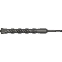 Black Sealey SDS Plus drill bit, 24mm diameter, 250mm length, with spiral fluting and pointed tip.