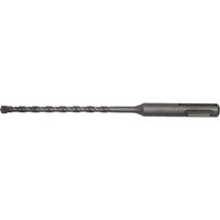 Sealey SDS Plus drill bit, 4mm x 160mm, silver, with spiral fluting and cylindrical shank.